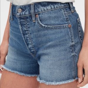 Gap Denim Shorts with Raw Hem